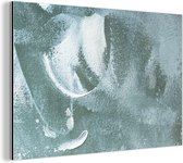 Décoration murale Métal - Peinture Aluminium Industriel - Peinture Acrylique - Abstrait - Design - 120x80 cm - Dibond - Photo sur aluminium - Décoration murale industrielle - Pour le salon/chambre