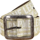 PME Legend Leren Riem Maat 90 Creme/Wit