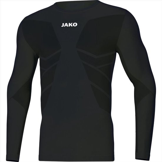 Jako Comfort 2.0 Longsleeve Heren - Zwart | Maat: L — afbeelding 5