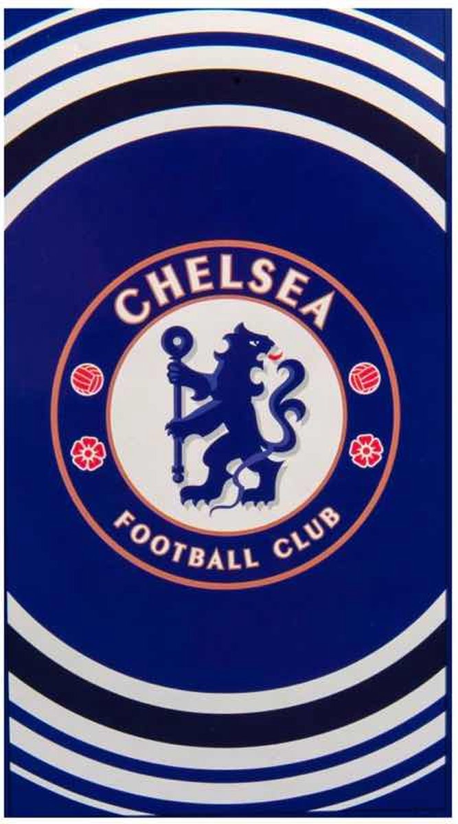 Chelsea FC - Handdoek - Blauw/Navy - 70 x 140 cm