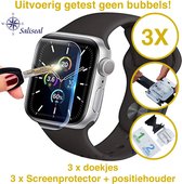 3 x Saliseal Screenprotector Apple watch 49 mm | Hydrogel Film Apple watch Ultra 49 mm | Niet goed geld terug!!