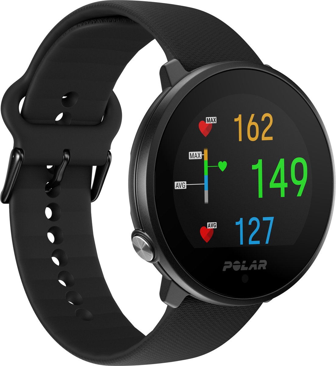 Afbeelding 3 van Polar Unite Fitnesshorloge en -tracker -  Zwart - Tunnel - S-L