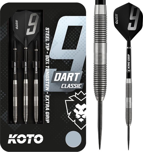 KOTO 9-Dart Classic 90% - Fléchettes à fléchettes - 23 grammes - Fléchettes  en... | bol.