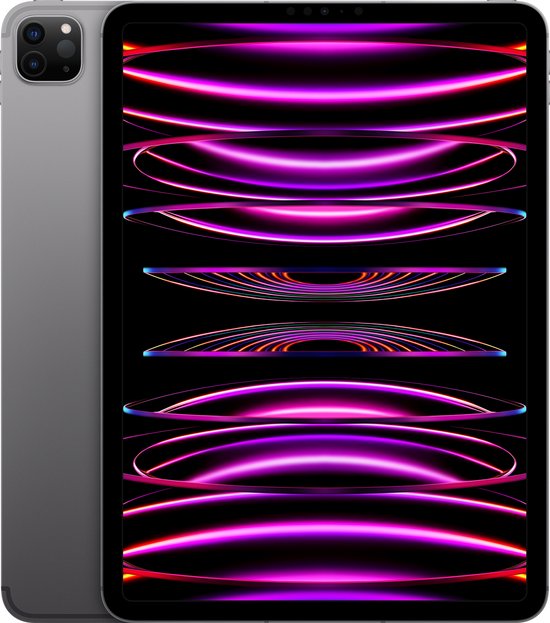 Apple iPad Pro (2022) - 12.9 inch - WiFi + 5G - 2TB - Spacegrijs Apple iPad Pro (2022) - 12.9 inch - WiFi + 5G - 2TB - Spacegrijs