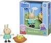 Peppa Pig Friend Rebecca Rabbit - 6 cm - Speelfiguren set