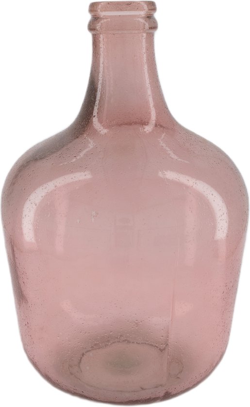 DKNC - Vaas Ghent - Gerecycled glas - 27x27x42cm - Roze