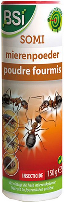 BSI Mierenpoeder - Somi -Binnen en Buiten - mieren bestrijden - 150 g