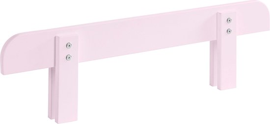 Vipack Bed Kiddy inclusief uitvalbeveiliging - 90 x 200 cm - roze