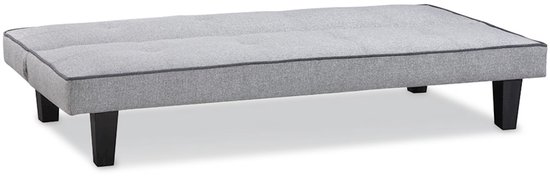 Beter Bed Texas Slaapbank 1 persoons - Logeerbed - 96 x 180 cm - Grijs