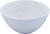 Bowls and Dishes WateR Slakom | Saladekom | Saladeschaal | Aardewerk Schaal hoog 26 cm Wit
