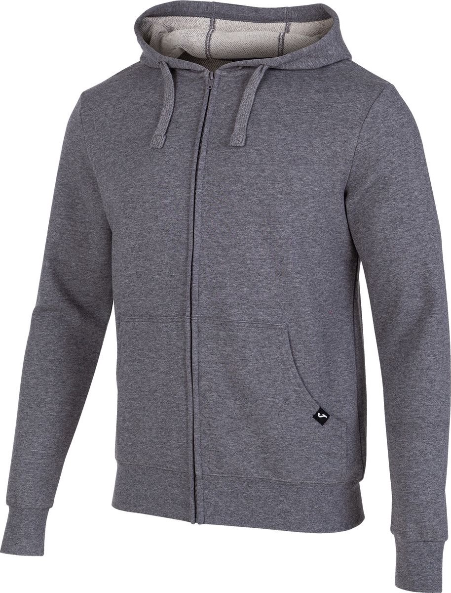 Joma Jungle Jas Met Kap Kinderen - Lichtgrijs Gemeleerd | Maat: 128