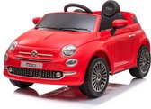 Fiat 500 elektrische kinderauto rood