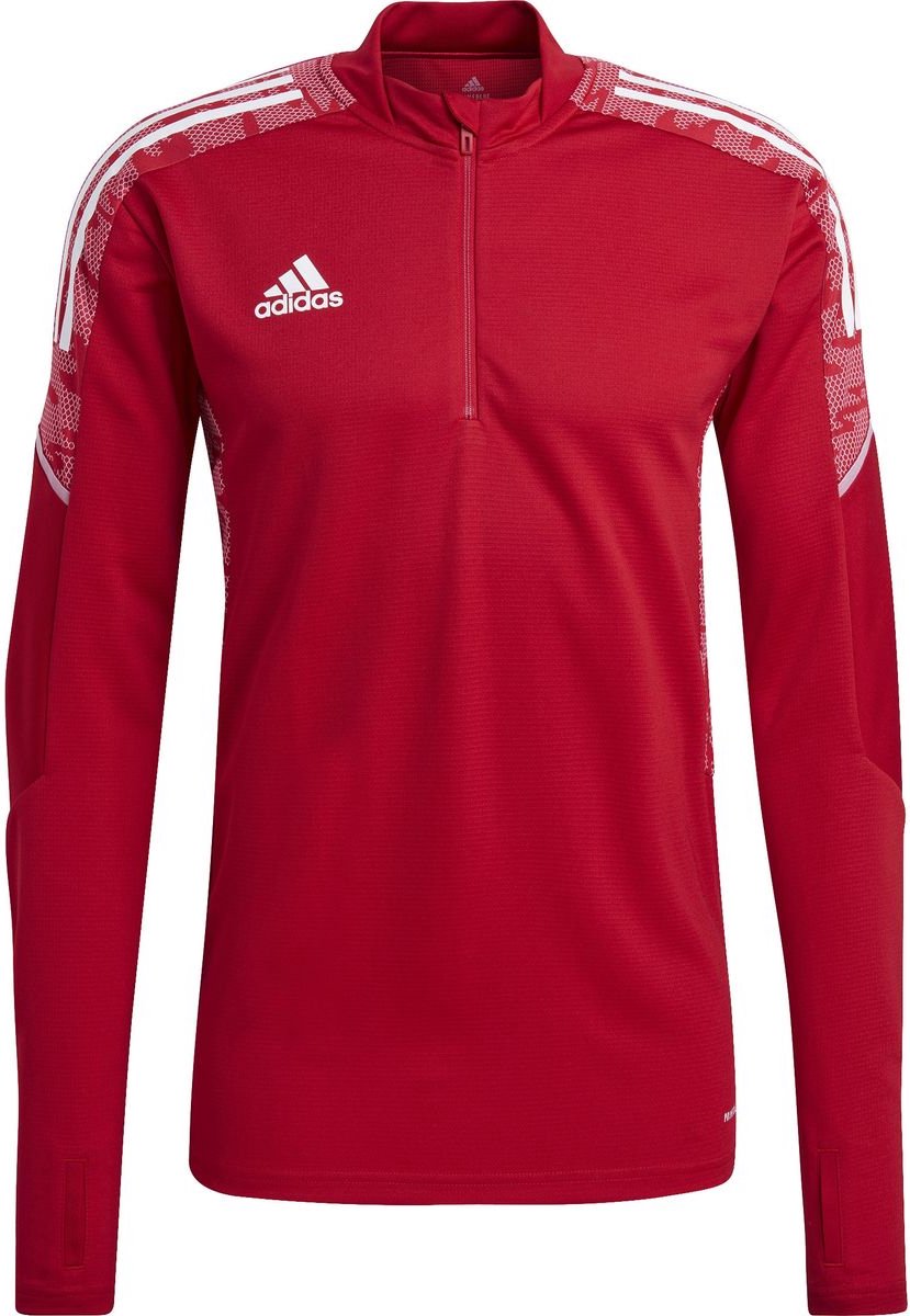 Adidas Condivo 21 Trainingstop Heren - Rood / Wit | Maat: S