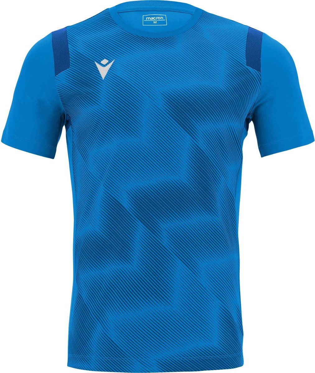 Macron Rodders Shirt Korte Mouw Kinderen - Royal | Maat: 11-12 Y