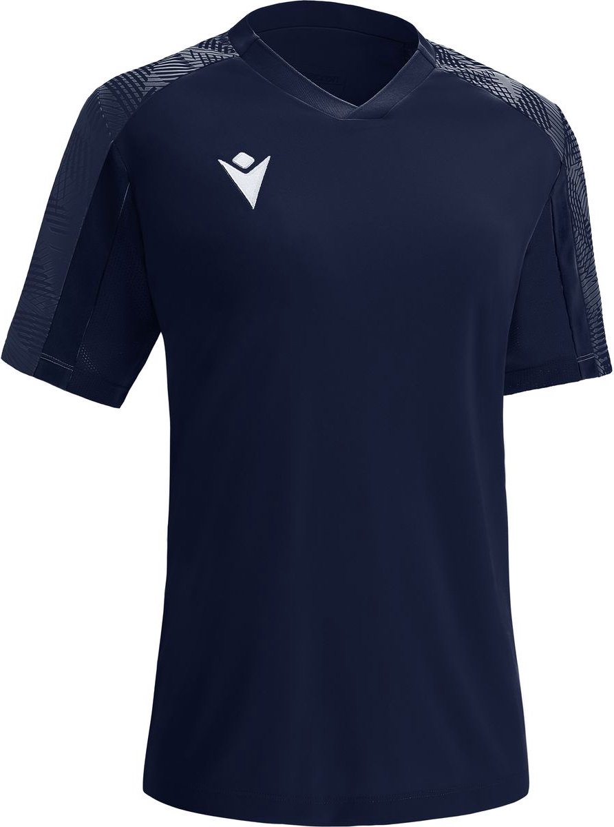 Macron Bellatrix Shirt Korte Mouw Dames - Marine | Maat: XL