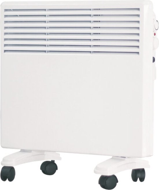Muur Radiator Electrische Radiator Muur/Vloer Met Plug 510x120x500mm 1000 Watt - Wit ...