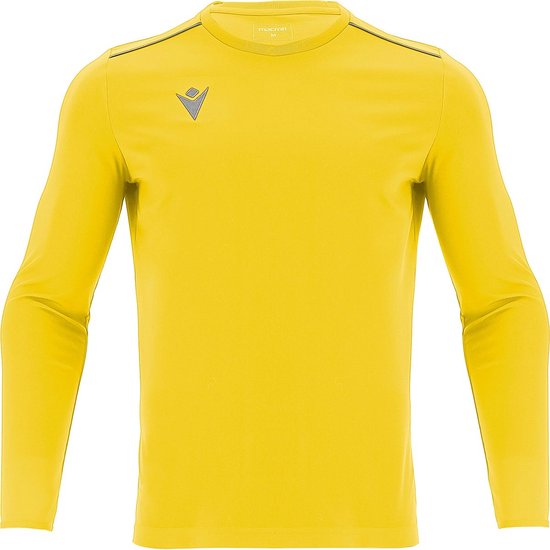 Macron Rigel Hero Voetbalshirt Lange Mouw Heren - Geel | Maat: 5XL