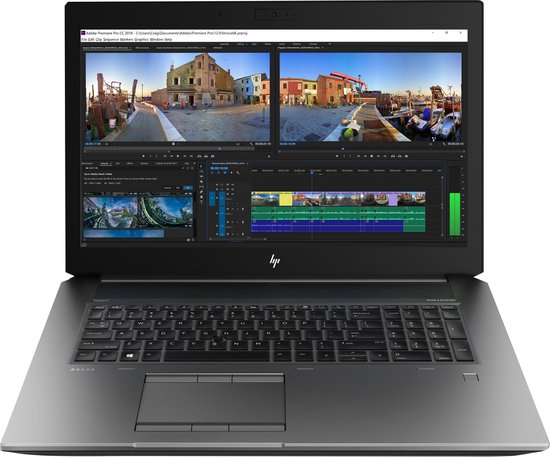 HP ZBook 17 G5 Intel® Core™ i7 i7-8850H Mobiel werkstation 43,9 cm (17.3") Full HD 16 GB DDR4-SDRAM 256 GB SSD NVIDIA® Quadro® P3200 Wi-Fi 5 (802.11ac) Windows 10 Pro Zilver - HP - Hoofdafbeelding