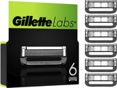 Gillette Navulmesjes Voor GilletteLabs - Exfoliating Bar En Heated Razor - 6 Scheermesjes