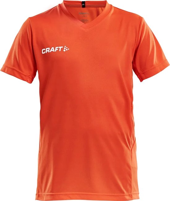 Craft Squad Jersey Solid Sports Shirt - Taille L - Femme - orange - blanc