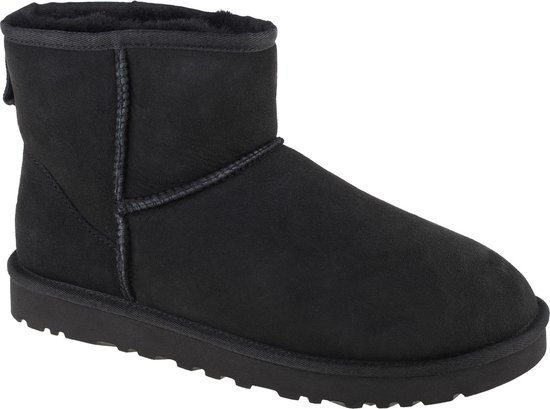 UGG CLASSIC MINI M NEW - Volwassenen Heren laarzen - Kleur: Zwart - Maat:  42 | bol.com