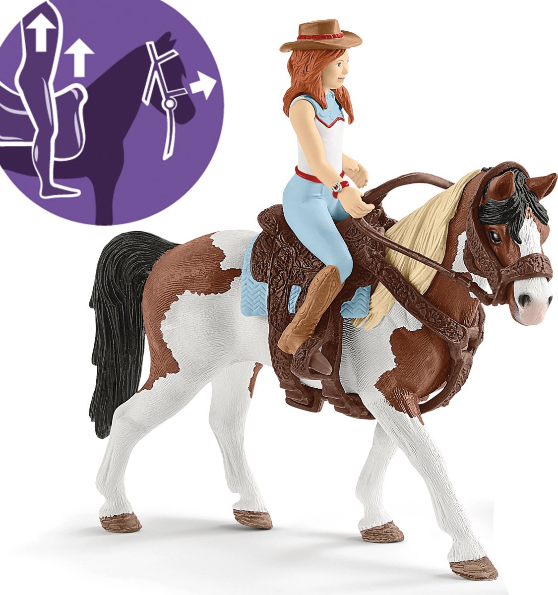 schleich HORSE CLUB - Mia & Spotty - Speelfigurenset - Kinderspeelgoed voor Jongens en Meisjes - 9 Onderdelen — afbeelding 15