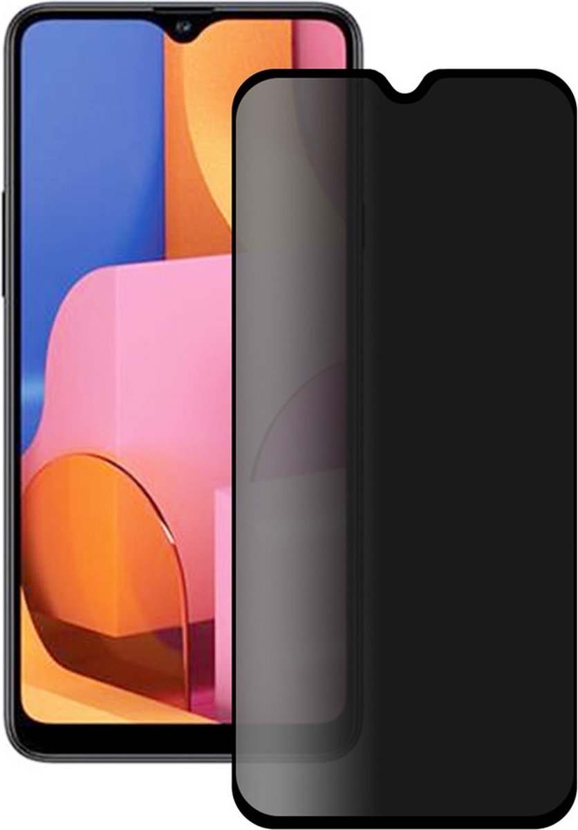 MoDo screenprotector Geschikt voor Samsung Galaxy A04s - Privacy glas