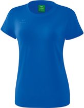 Erima Style T-Shirt Dames New Royal Blauw Maat 44