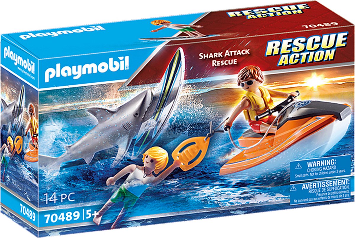 PLAYMOBIL Shark Attack Rescue  P70489