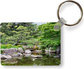 Sleutelhanger - Japans - Natuur - Water - Stenen - Bomen - Uitdeelcadeautjes - Plastic