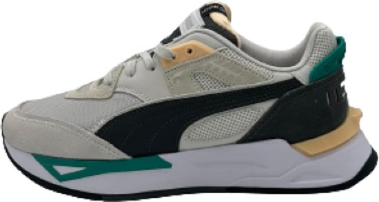 Puma - Jongens/Meiden/Volwassenen - Schoenen - Wit/Grijs/Groen/Oranje - Maat 38