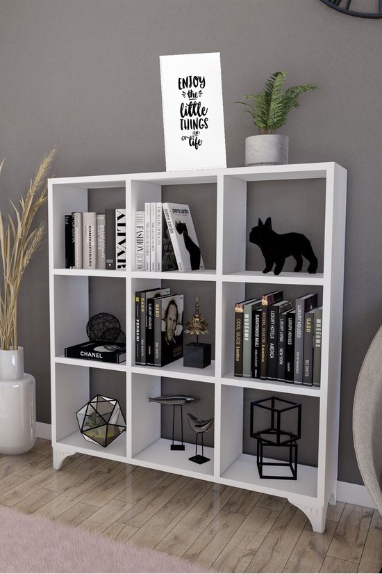 Musson Cube Cabinet - 9 compartiments - Toys - Bibliothèque - Cabinet à  compartiments... | bol