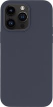 BMAX Siliconen hard case hoesje geschikt voor iPhone 14 Pro Max - Hardcover - Apple - Back cover - Backcover - Beschermhoesje - Telefoonhoesje - Hard case - Telefoonbescherming - Donkerblauw