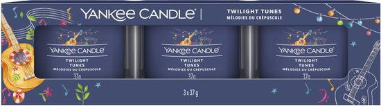 Yankee Candle - Twilight Tunes Signature Filled Votive 3-pack