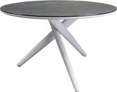 New Valley dining tuintafel rond 120 cm wit