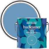 Rust-Oleum Blauw Badkamer muurverf - Korenbloemblauw 2,5L