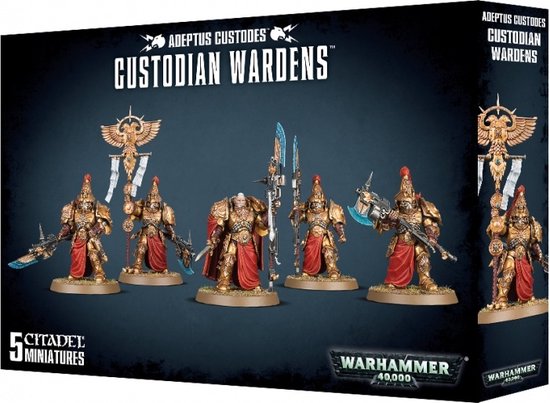 Thumbnail van een extra afbeelding van het spel Games Workshop: Warhammer 40,000 - Adeptus Custodes: Custodian Wardens