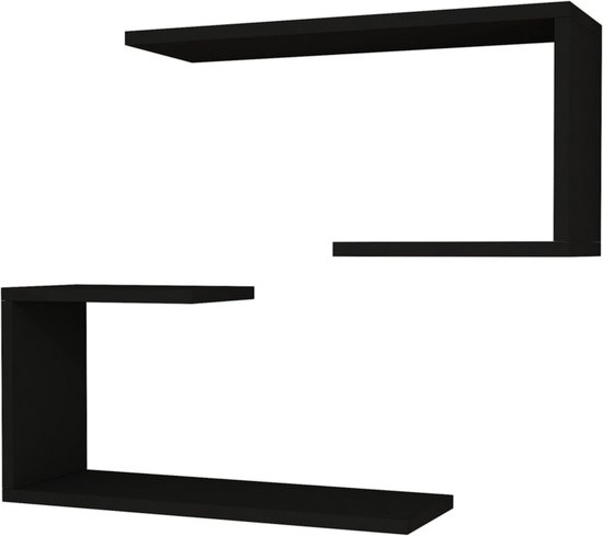 en.casa] Wandplank Årslev set van 2 - 3 varianten