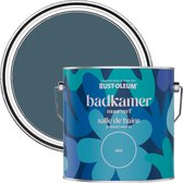 Rust-Oleum Donkerblauw Badkamer muurverf - Blauwdruk 2,5L