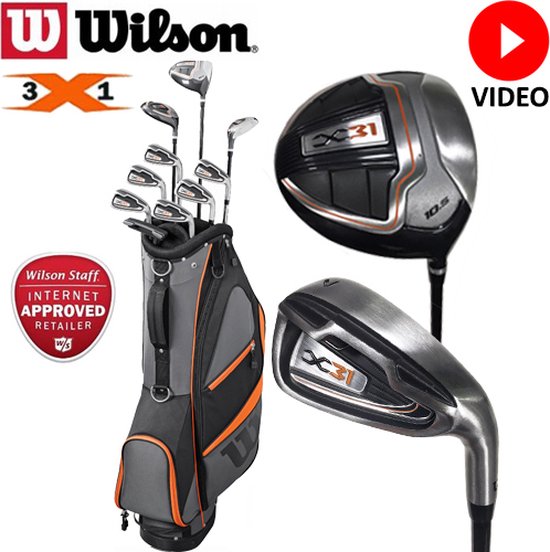 walvis Vervuild Encyclopedie Wilson Ultra XD 14-Delige Golfset Met Golftas 2020 (steel shaft) | bol.com
