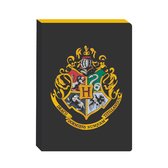 Harry Potter Notitieboek Soft A5 Hogwarts Zwart