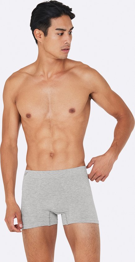 Boody - Boxer Homme Bamboe - Gris Clair / L