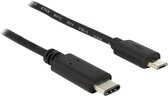 Delock - USB-C Male naar USB 2.0 Micro Male - 1 m