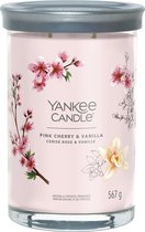 Bol.com Yankee Candle - Pink Cherry & Vanilla Signature Large Tumbler aanbieding