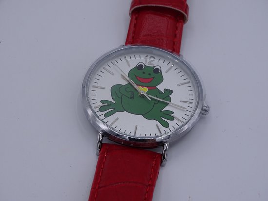 Catch the time met dit Horloge Oeteldonk-kikker