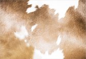 Papier peint photo King - Papier peint - Papier peint non tissé - Papier peint photo peau de vache - 250 x 175 cm