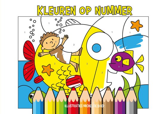 Kleuren op nummer | bol