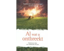 Al wat u ontbreekt
