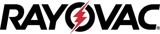 Rayovac-logo met bliksemschicht