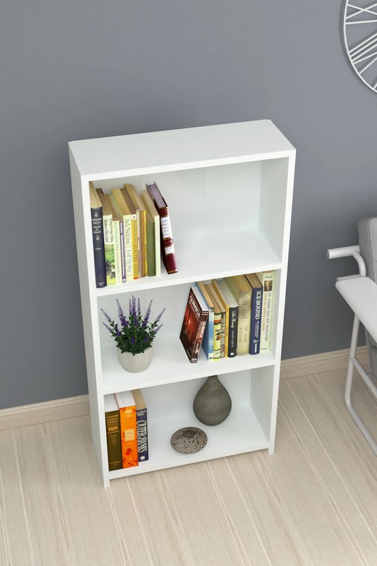 Kinder Montessori-boekenkast met 4 ruime planken Juno roze 33x71 cm – Ona's Furniture
